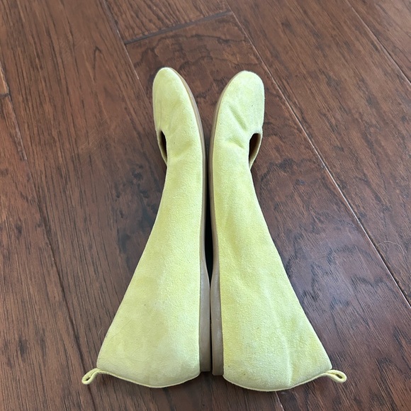 J. Crew Shoes - J crew Anya ballet flats - yellow- size 8